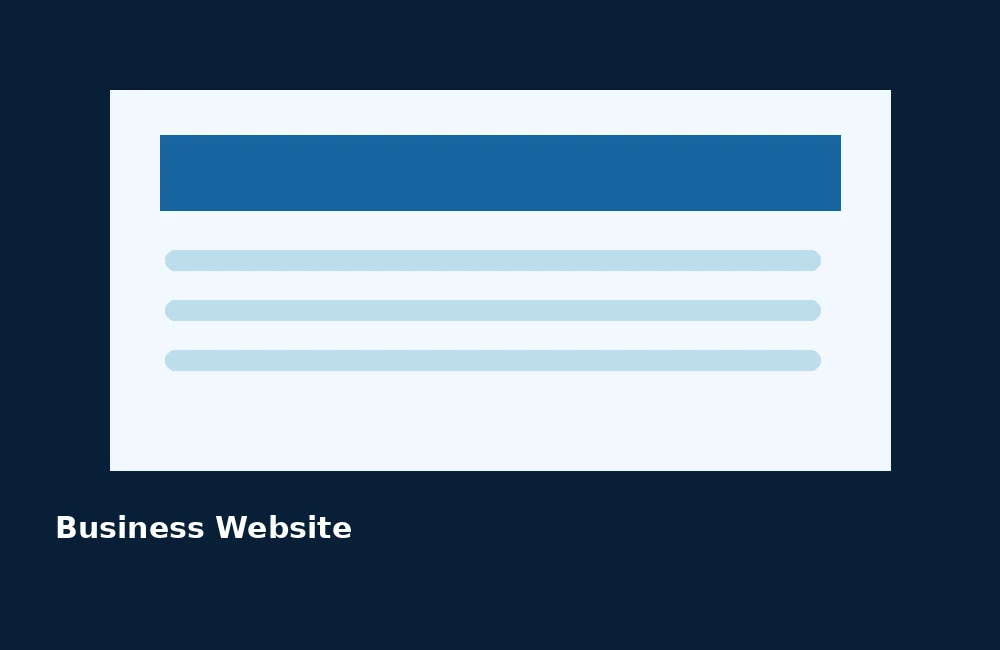 Business Website